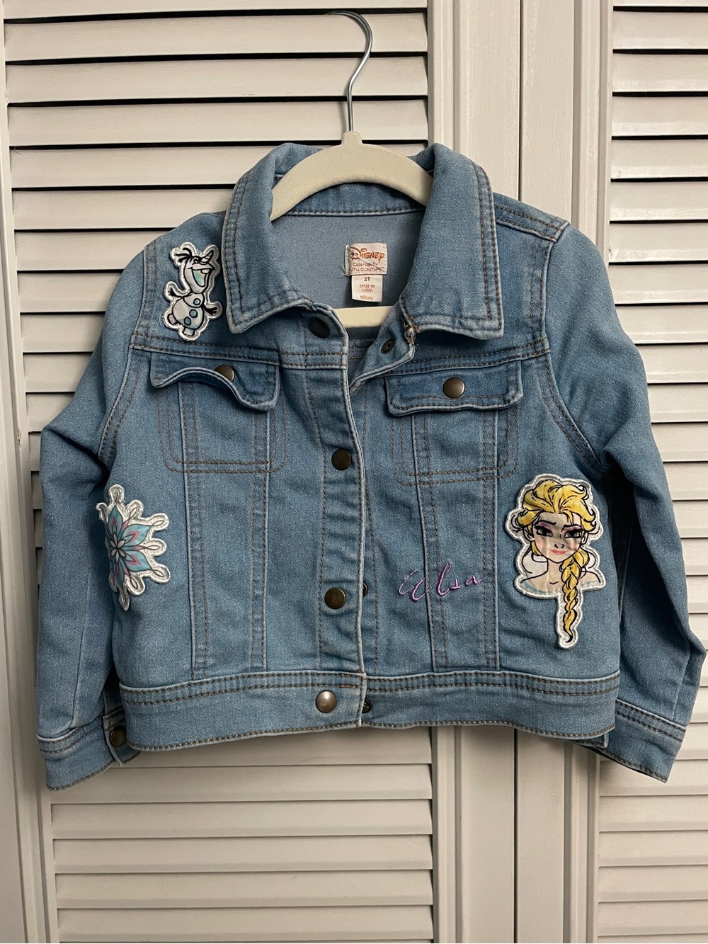 Disney Frozen Jean Jacket